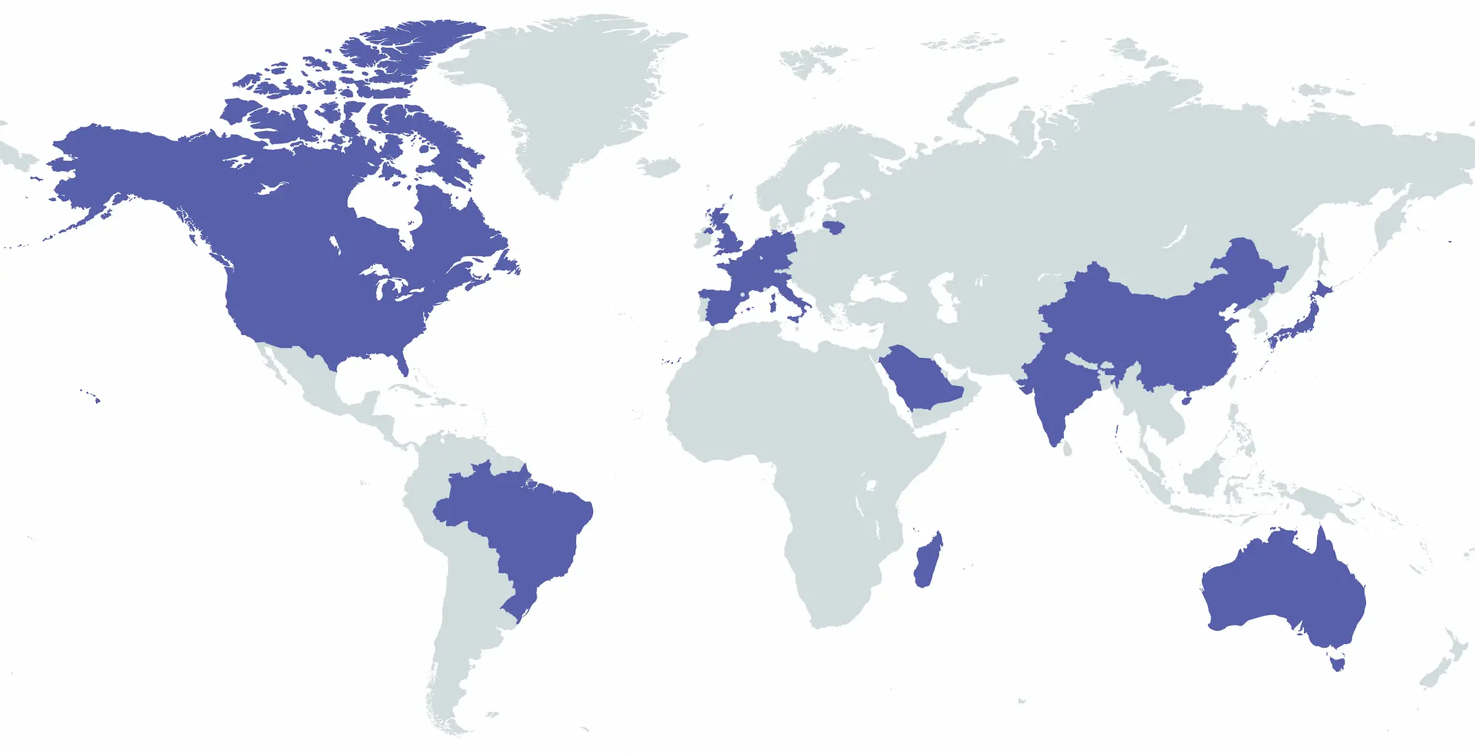 Map locations